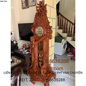 Mua Đồng hồ cô tiên gỗ hương đá  gỗ gõ đỏ  hàng CỰC VIP  tuyển vân  tuyển gỗ loại 1 (MIỄN PHÍ VẬN CHUYỂN 50KM)
