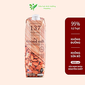 Sữa Hạt Hạnh Nhân Nguyên Chất 137 Degrees (Hộp 1000ML)