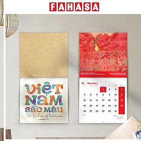 Lịch Treo Tường 2026 - Việt Nam Sắc Màu - SDstationery 2026-SD