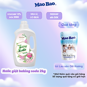 Nước Giặt Quần Áo Baking Soda Mao Bao 2000g