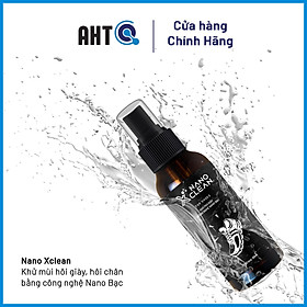 Chai Xịt Diệt Khuẩn Khử Mùi Hôi Giày, Hôi Chân Nano Bạc Nano Xclean For Shoes Dung tích 50ml và 100ml-Khử Khuẩn, Khử Mùi-Nano Bạc AHTC- Hương Trà Xanh