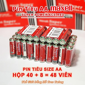 Mua Pin tiểu Maxell AA – Hộp 40 + 8 = 48 Viên Chỉ 99K