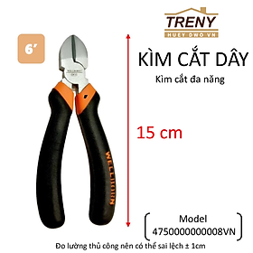 Mua Kìm cắt dây - Kìm cắt dây điện đa năng  tay cầm bọc nhựa cao cấp - Cắt đường kính sản phẩm đến 150mm ( 6 inch )