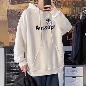 Áo Hoodie Nam Tay Dài In Hình Phi Hành Gia Hoạt Hình Size M-3XL