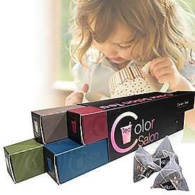 Color Salon Tea Hộp quà tặng đựng trà túi lọc dạng dài cổ điển sáng tạo (4 món)