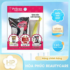 Phiên Bản Mini Xà Phòng Tắm Chống Thâm Nách Và Làm Sạch Cơ Thể Pelican 50 G Tặng Kèm 1 Túi Lưới Tạo Bọt