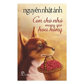 Con Chó Nhỏ Mang Giỏ Hoa Hồng