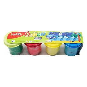 Nơi bán Bột Nặn Học Tập Dough 4 Hủ 4 Màu Thường SMARTKIDS SK-DC50R (50g) - Giá Từ -1đ