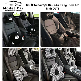 Gối Ô Tô Gối Tựa Đầu, Gối Tựa Lưng trang trí xe hơi hình CUTE Độc Đáo