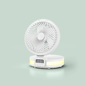 Mua Quạt để bàn Wiwu Carter Circulating Fan FS05 có thể gập gọn lại  có đèn báo pin - Hàng chính hãng