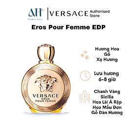 Nước hoa nữ cao cấp VERSACE Eros Pour Femme EDP 100ml hương Hoa - Gỗ