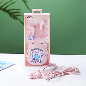 Mua Tai Nghe Và Hộp Đựng Hình Phi Hành Gia Cute - Có Micro Đàm Thoại - Mẫu Q