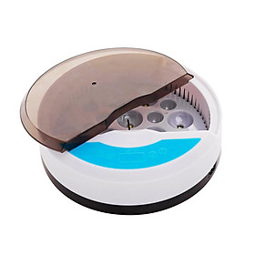 Máy ấp trứng kỹ thuật số đèn led Điều khiển nhiệt độ tự động bằng nhựa BBS,ấp được 9 quả-Size Phích cắm của Hoa Kỳ