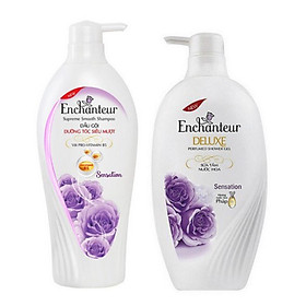 Bộ Dầu gội Enchanteur Sensation 650ml và Sữa Tắm Enchanteur Sensation 650ml