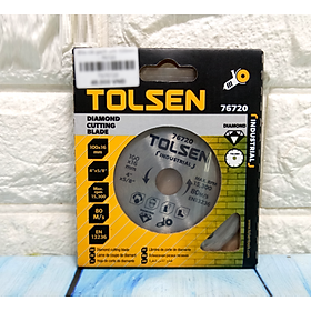 Mua ĐĨA CẮT GẠCH ƯỚT 100MM 76720 TOLSEN - HÀNG CHÍNH HÃNG