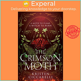 Sách - The Crimson Moth by Kristen Ciccarelli (UK edition, hardcover)