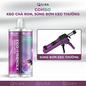 Hình ảnh Combo Keo Chà Ron Qilisa và Súng Bơm Keo Chà Ron Loại Thường - Giải Pháp Tối Ưu Cho Mọi Công Trình