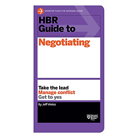 Hình ảnh sách Harvard Business Review Guide To Negotiating