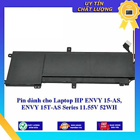 Pin dùng cho Laptop HP ENVY 15-AS ENVY 15T-AS Series 11.55V 52WH - Hàng Nhập Khẩu New Seal