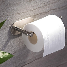 Người giữ giấy vệ sinh mà không cần khoan giấy hỗ trợ giấy hỗ trợ bằng thép không gỉ