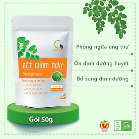 Hình ảnh Bột Chùm Ngây Quảng Thanh gói 50g bổ sung dinh dưỡng - Phòng ngừa ung thư- ổn định đường huyết