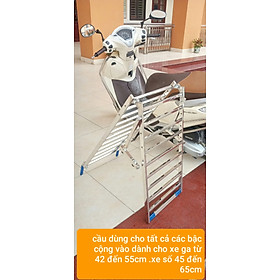 Mua cầu dắt xe máy inox kt 170x40cm