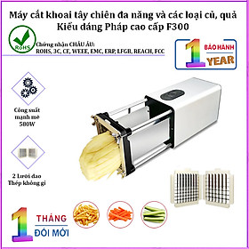 Mua Máy cắt khoai tây chiên đa năng và các loại củ  quả. Kiểu dáng Pháp cao cấp F300