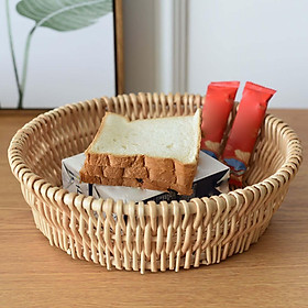 Bread Basket Storage Multipurpose Portable Fruit Bowl for Bathroom Ceremony Restaurant