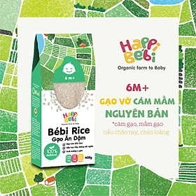 Gạo hữu cơ cho bé ăn dặm mix hạt dinh dưỡng Ý cao cấp Bébi Rice Organic Shop