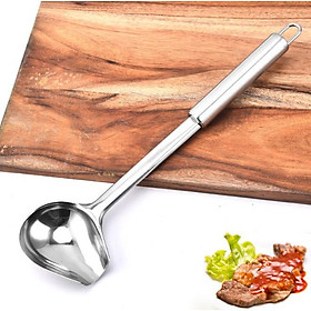  Muôi muỗng thìa to mỏ vịt múc trân châu, cốt sữa dừa inox (muôi múc trân châu đường đen) tiện dụng giá rẻ