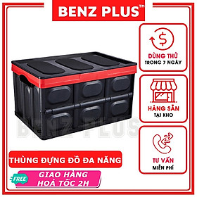 Thùng đựng đồ gấp gọn đa năng BENZ kèm túi lót chống nước