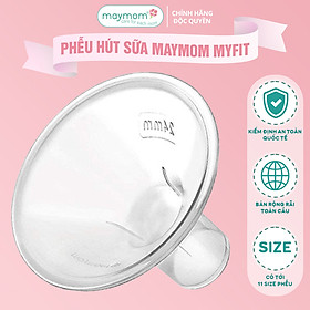 Phễu Hút Sữa Maymom Myfit, Phụ Kiện Thay Thế Máy Vắt Sữa Medela, Spectra, Avent, Unimom, Rozabi, Cimilre (1 cái)