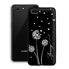 Ốp lưng mẫu đẹp cho điện thoại Realme C1 - Viền dẻo - 02093 7891 BOCONGANH08 - Hoa Bồ Công Anh - Hàng Chính Hãng