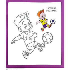 Sách Họa Sĩ Nhí Tô Màu: Thể Thao