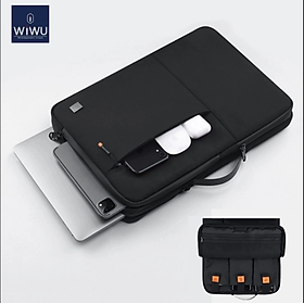 Túi chống sốc Wiwu Alpha Double Layer Sleeve M413 -14inch- Hàng chính hãng  - Màu Đen