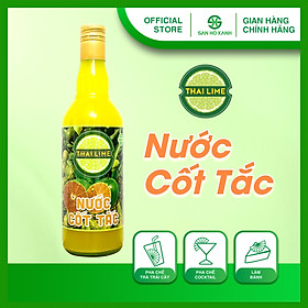 Hình ảnh [HCM] Nước Cốt Tắc Thai Lime 500ml