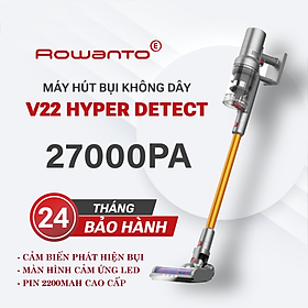 Mua Máy hút bụi cầm tay Rowanto V22 Hyper Detect Công Suất Cực Mạnh 27000PA  Màn hình LED Lực hút tự điều chỉnh  Cảm biến tự động phát hiện bụi