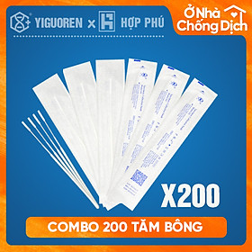 TEST GỘP COVID - 200 que tỵ hầu test Covid