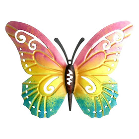 Butterfly Wall Decors Wall Sculptures Figurines for Garden Home Decors