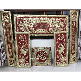 Mua Combo Bộ hoành phi câu đối 1m55  Tranh cá  chữ Tâm chất liệu bằng đồng nguyên chất