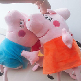 GẤU BÔNG HEO PEPPA  VIDEO+ ẢNH THẬT