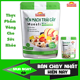 Ngũ cốc Muesli Mix Fruit Sunrise ăn kiêng giảm cân gói 300g