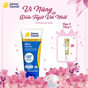 Kem chống nắng siêu bảo vệ Cancer Council Ultra SPF 50+ PA++++ 35ml