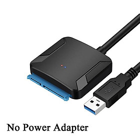 Bộ chuyển đổi USB SATA 3 SATA đến USB 3.0 Bộ điều hợp 5 Gbps hỗ trợ 2.5/3.5in Bộ chuyển đổi ổ cứng SSD ngoài