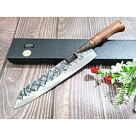 Mua DAO BẾP - DAO THÁI HOA VĂN KHÂU ĐỒNG MÃ A5 DT157 NT topcomshop vn