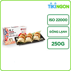 Gyoza - Bánh Xếp Nhật Bản Tôm rau củ Đông Lạnh Meiwa 250g