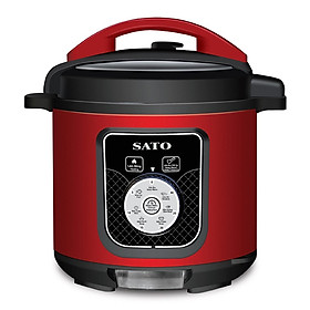 NỒI ÁP SUẤT ĐA NĂNG SATO ST-612PC (Đ) - Hàng Chính Hãng