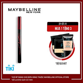 Kẻ Mắt Nước Maybelline Hyper Sharp Power - Đen (0.5g)