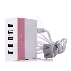 Adapter Sạc 5 Cổng USB Remax RU - U1 - Hàng chính hãng