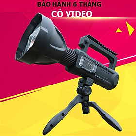 Mua Đèn pin sạc xách tay W590 pha to chiếu cực xa  bóng led XHP50 siêu sáng vượt trội X3 lần